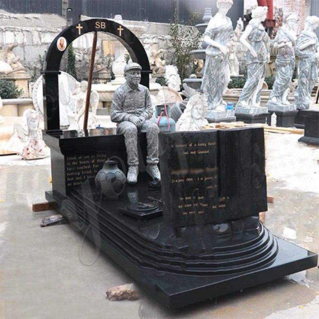 কাস্টমাইজড হিউম্যান মূর্তি শৈল্পিক হেডস্টোন